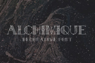 Alchimique Font: A Bold Display Typeface for Brand Identity