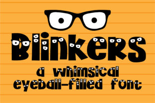 Blinkers: A Playful Font That Adds Character to Your Brand
