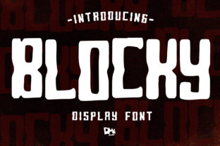 Blocky: The Architectural Mood of Modern Type