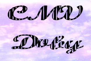 CMV Doby: A Display Font with Practical Charm for Digital Creators