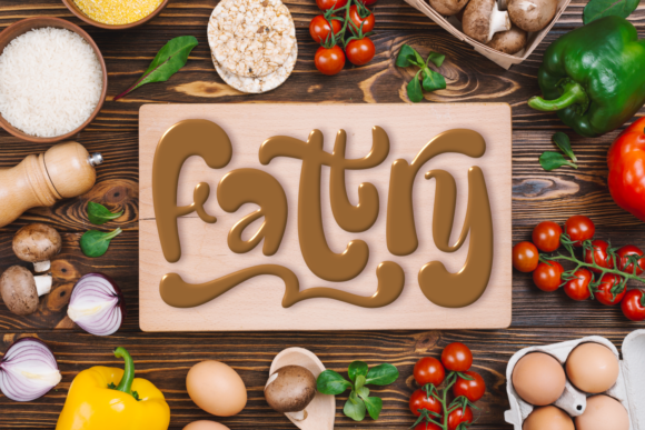 Fattry: A Playful Display Typeface for Digital Branding