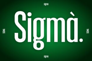 Finding Sigma: A Font for Elegant Editorial Stories