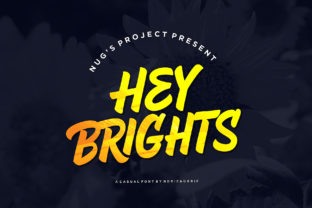 Hey Brights: A Casual, All-Caps Font for Consistent Branding