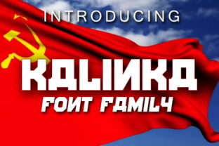 Kalinka: The Crafters’ Font for Beautiful Product Designs