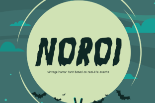 Noroi: A Distinctive Display Font for Digital Atmospheres