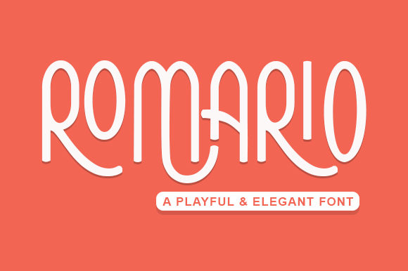 Romario Font: The Light Display Typeface for Modern Campaigns