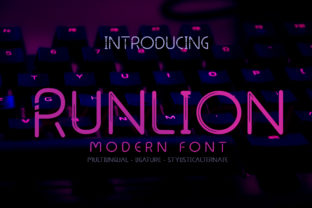 Runlion: A Modern Font for Building a Recognizable Brand