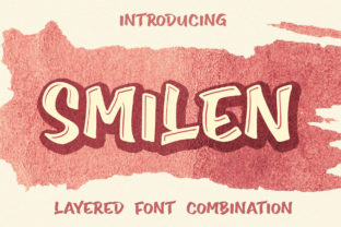 Smilen: A Bold Display Font for Editorial Personality