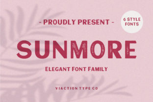 Sunmore: A Display Font Built for Bold Moments