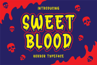 Sweet Blood Font: Adding a Spooky Edge to Your Campaign Visuals