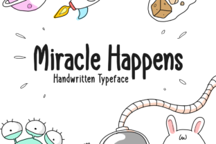 Testing Miracle Happens Font for a Real Branding Project